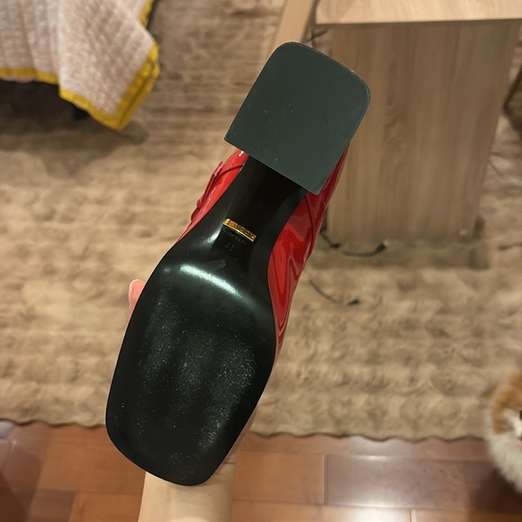 Gucci Bright Red Patent Horsebit Platform Heel (high gloss!) - no returns - Picture 7 of 7